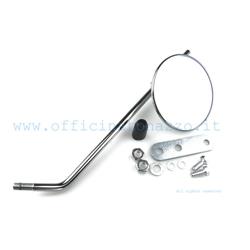 Round rearview mirror right or left chrome for Vespa