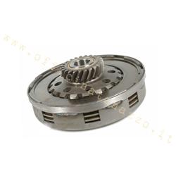 Group 5 Newfren complete clutch disks 8 springs with reinforcement ring Z22 pinion for Vespa PX 125/150