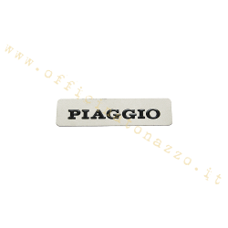 Adhesive label Piaggio metal