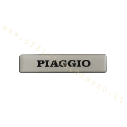 5780-R - Targhetta adesiva Piaggio in silicone