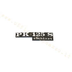 placa capó "PK 125 S Elestart"