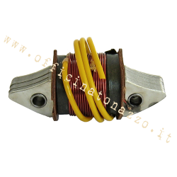 7056-A - Bobina luce interasse fori 43mm per Vespa 98 - 125 4a serie - 125 VNA 58-59 - VBB1T >71000 - Ape 150 (rif.originale Piaggio 20842 - 82151)