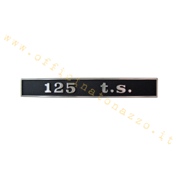 placa trasera "TS 125"