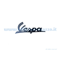 Targhetta anteriore "Vespa" blu scuro per Vespa 125 VNB1T>3T