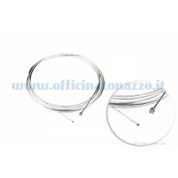 Filo trasmissione gas con testa 2mm x 3mm per Ape e Vespa (lunghezza 2.80 mt)