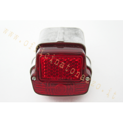 Rear lamp in full metal gasket for Vespa 50 1st series 1963> 64