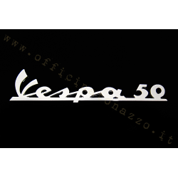 Targhetta anteriore "Vespa 50" a 3 fori