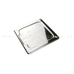 Holder in Vespa chrome iron plates for new European