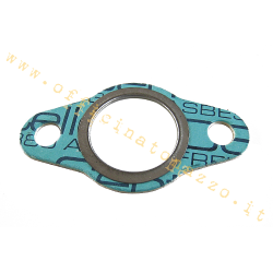 Gasket exhaust manifold hole Ø 26.3 - 53.40 Wheelbase holes - Studs M8 for Vespa 50 - 90-125 Primavera - ET3 - PK 50 - PK50XL