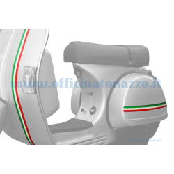 Adesivo Vespa a strisce bandiera Italiana, 72 x3 cm (3pz)