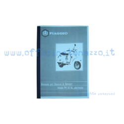 OTZ0019 - Manuale per stazioni di servizio per Vespa PK50 XL Plurimatic