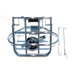 Rear rack chrome with wheel for Vespa 125 GTR - Sprint 150