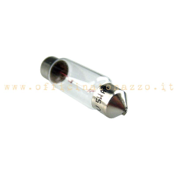 Lampada per Vespa a siluro 6V - 3W per spia luci 30X8mm