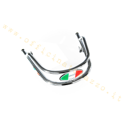 Parachoques delantero cromado guardabarros para Vespa LX 50-125