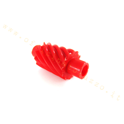 speedometer drive gear 12 principles red for Vespa PK125 - 125XL - FL2 - Rush - N