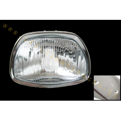 Glass Headlight branded SIEM for Vespa GL 180SS - GT - Sprint