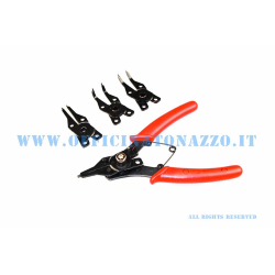 Buzzetti pliers with 4 adapters