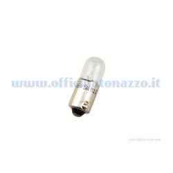 Lampada per Vespa innesto a baionetta, sfera 6V - 4W mis.22x9mm