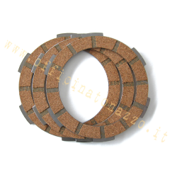 Clutch 3 cork discs for Vespa PK FL 2