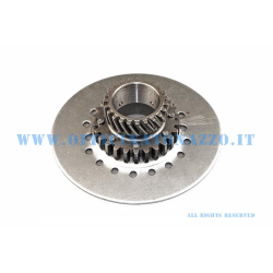 Pinion 23 meshes with primary DRT Z Z 67 and Z 68 Piaggio - "Z65 DRT" (Ratio 2.82) elecoidale for clutch springs 7 Vespa