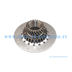 Pinion 23 meshes with primary DRT Z Z 67 and Z 68 Piaggio - "Z65 DRT" (ratio2,82) elecoidale for clutch springs 6 Vespa