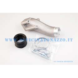 Intake manifold Polini 28mm attack 2 hole elastic coupling for Vespa 50 - Primavera - ET3