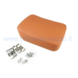 1996-MARRONE - Cuscino posteriore sagomato colore marrone per Vespa 125 VNB1T - 6T 150 VBA1T VBB1T - 2T GL