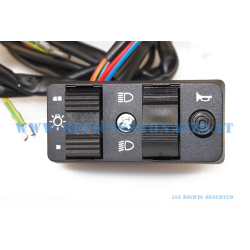 Light Switch for Vespa PX 125/150/200 - PK125 (ref. Orig. 215 668)