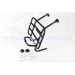 Front carrier black for Vespa PX - PE - LML - GT - GTR - GL - TS - GS - Rally - Sprint - Sprint Veloce - Super - VNB - VBB - VBA