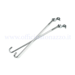 tirantes para portaequipajes trasero para Vespa 125 GTR - Sprint 150 (compatible con el artículo 9329)