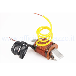 7056-B - Bobina luce interasse fori 43mm per Vespa 98- 125 4° serie - 125 VNA 58-59 - Ape 150 (rif.originale Piaggio 93309 - 91493)