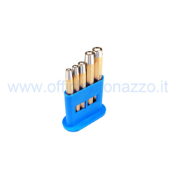 Punzoni per rivetti in alluminio (2-3-4-5-6mm, 5 pezzi)