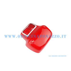 Bright red taillight branded Siem Body for Vespa Primavera 1st series - 90 SS