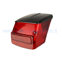 Complete Taillight black roof seal for Vespa GTR - TS - Sprint Veloce - Sprint 0118590> - 180/200 Rally