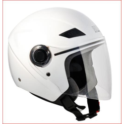 131A-ALA-14B - Casco mod. CARIBE, colore bianco metal, taglia S (56 Cm)