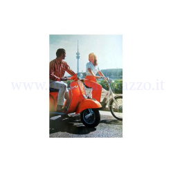 Posters Vespa Rally Hola midiendo 48 x 67 cm