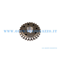 Pignone DRT Z 26 ingrana su primaria Z 68 (Ratio 2,61)denti dritti per Vespa 50 - Primavera - ET3