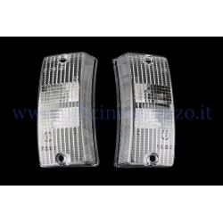 Bodies of bright white front direction indicator for Vespa PX - PE - T5