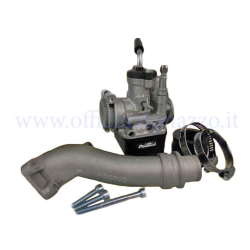 25292700 - Kit aspirazione a valvola Pinasco PHBL 22 AD rigido con attacco a tre fori per Vespa PK