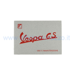 610041M - Libretto di uso e manutenzione per  Vespa 150 GS del 1955