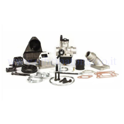 lamellar feeding kit to the crankcase complete Malossi Ø25 carburetor for Vespa 50 - Primavera - ET3