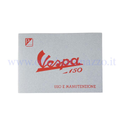 60042M - Libretto di uso e manutenzione per Vespa 150 del 1956