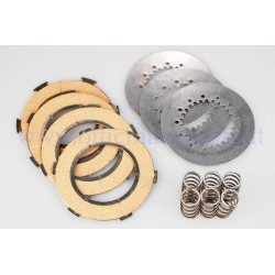 Clutch Polini Racing, 4 discs of cork for Vespa PX 125/150, Sprint etc.