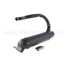 Silenciador torpedo tipo original para Vespa ETS 125, también adaptable para Vespa PK80 / 125 S - PK100 / 125 XL - PK125- N -XL2