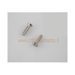 Vite svasata testa a taglio bombata M5x20mm per fissaggio cornice faro trapezioidale per Vespa Sprint - GL