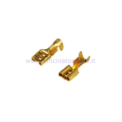 Connector female faston mis. 0.5-1mm (average)