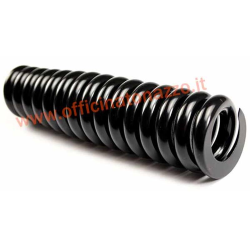 Molla ammortizzatore anteriore Nera  lungh. 165mm mod.  rinforzata del 25%  per Vespa 125 GT - GTR - Super - TS - 150 Sprint VLB1T 14978-> - Rally - P150S