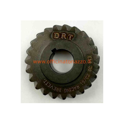 028815 - Pignone DRT Z 23 ingrana su primaria Z 61 (Ratio 2,65) elecoidale per Vespa 50 - Primavera - ET3