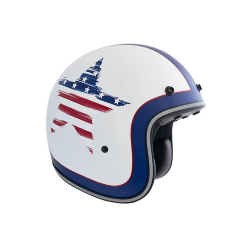 mod casco. FLORIDA BASIC, negro brillante, tamaño L (58 cm)