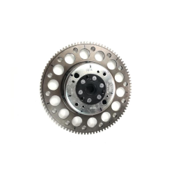 Flywheel IDM remachada para la ignición Polini con un motor de arranque eléctrico sin ventilador, 1,3 Kg, cono 20